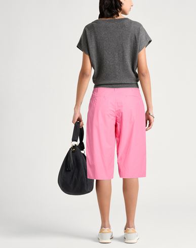 Woman Shorts & Bermuda Shorts Pink Size 4 Cotton