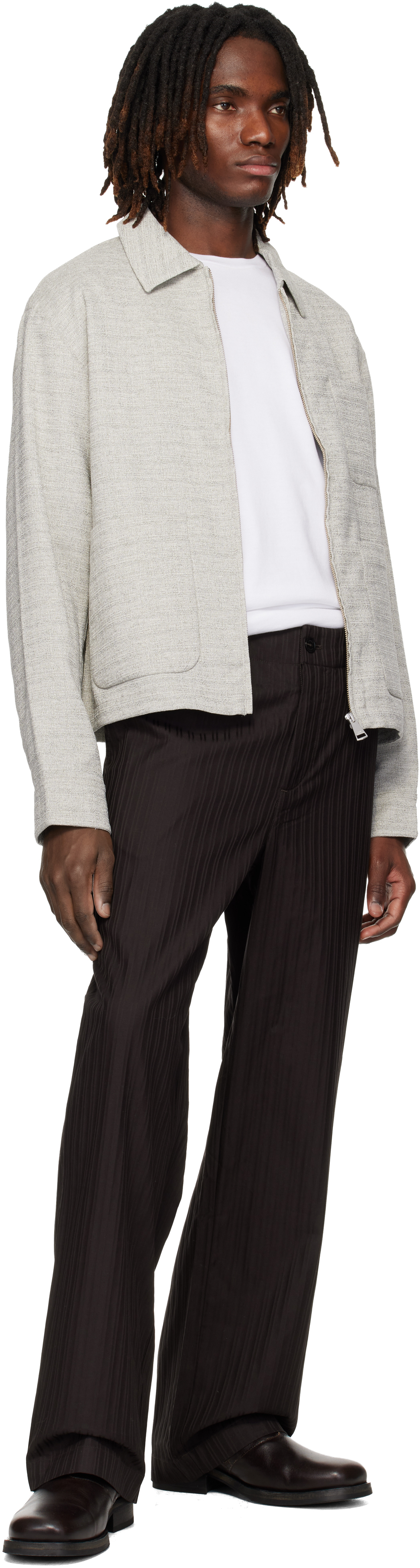 Brown Twill Trousers