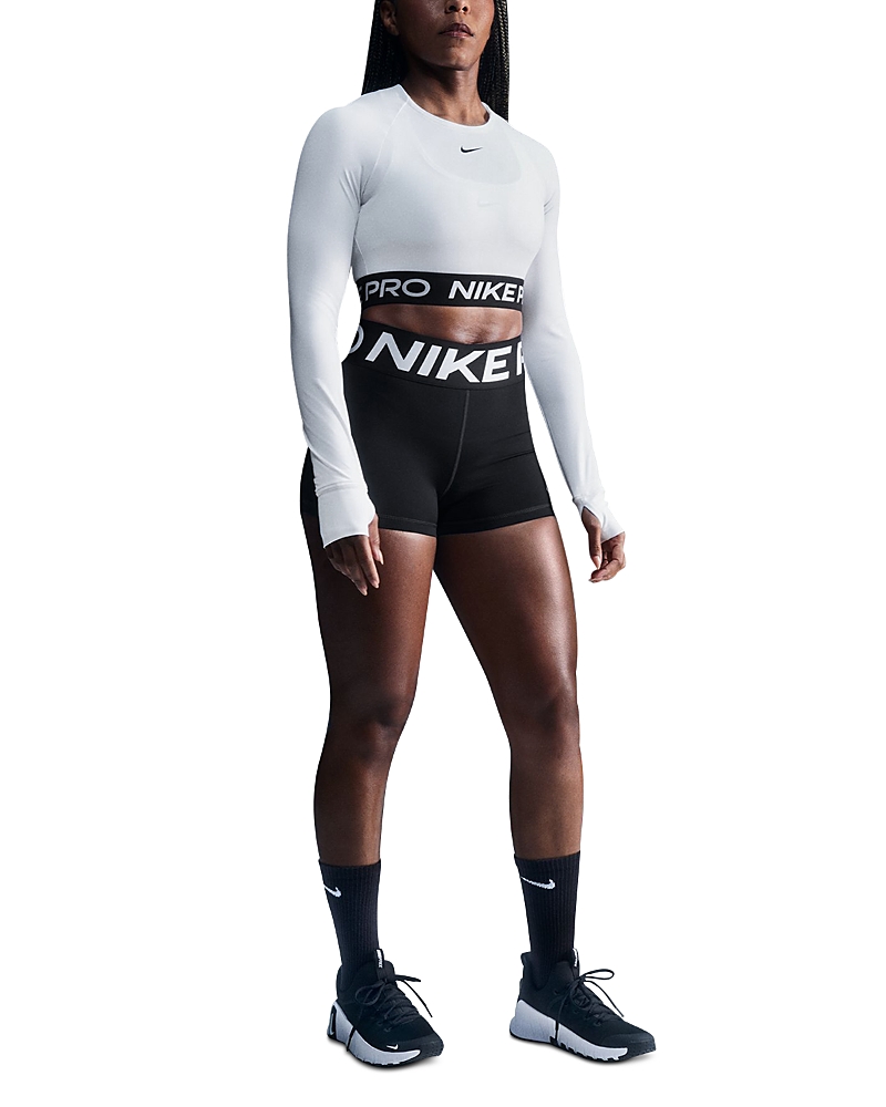Sculpt High Rise Logo Shorts