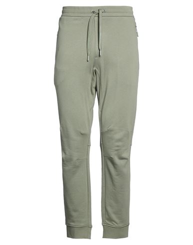 Man Pants Light green Size M Cotton