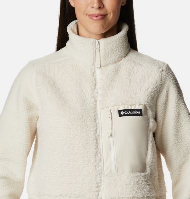 Women's Lodge  Sherpa Full Zip Fleece Jacket-