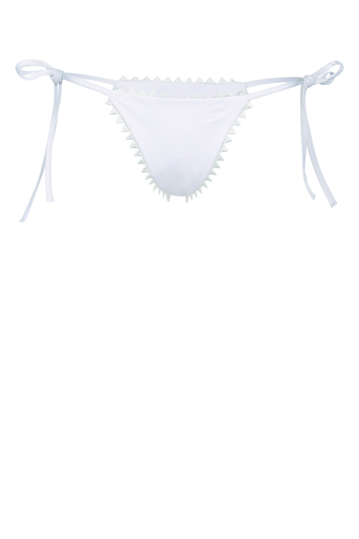 Maillot Swim Bottoms — White