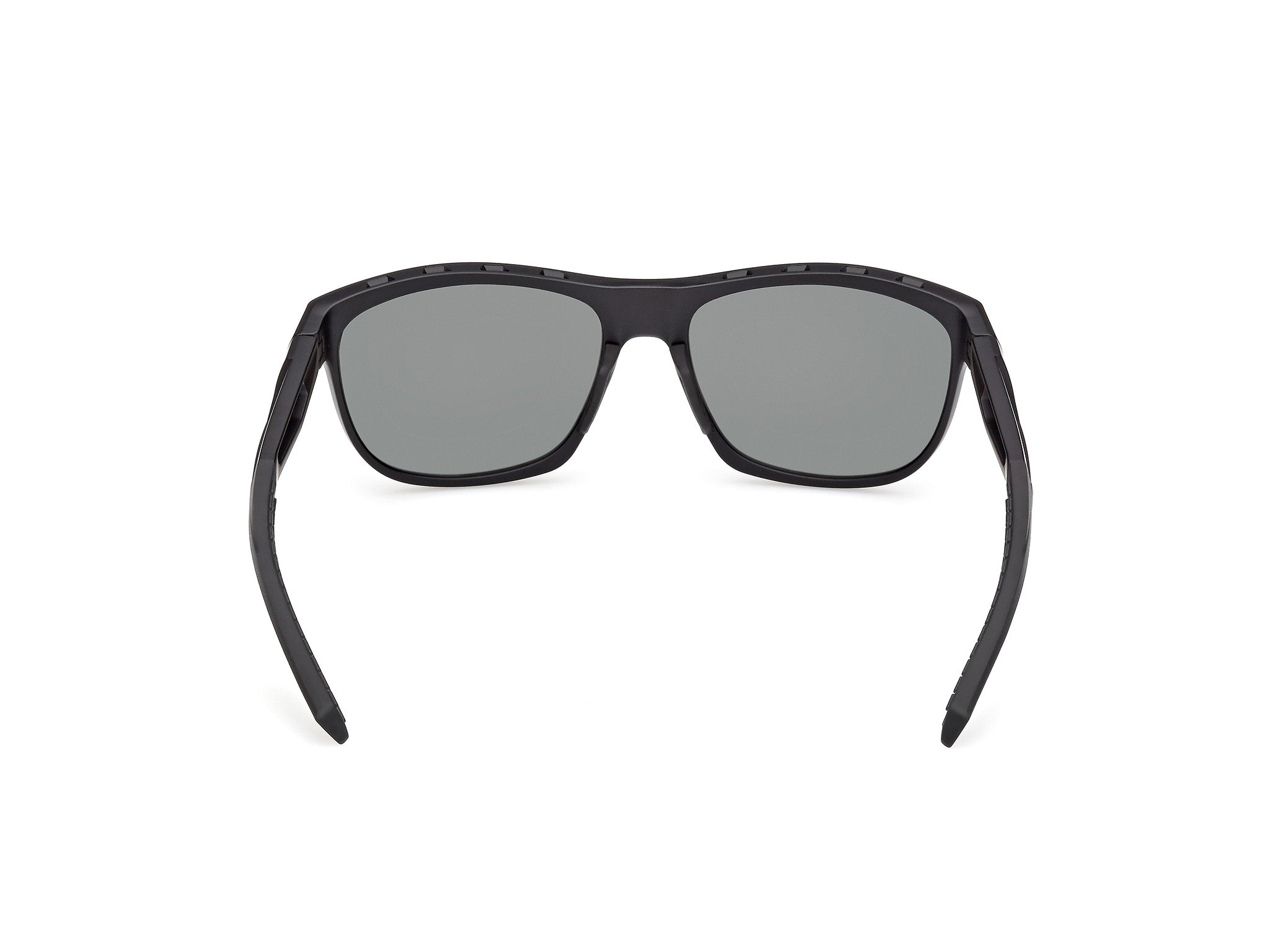 Adidas Sport Man Adidas Sport SP0118 02D Sunglasses Injected Black Smoke Squared Polarized