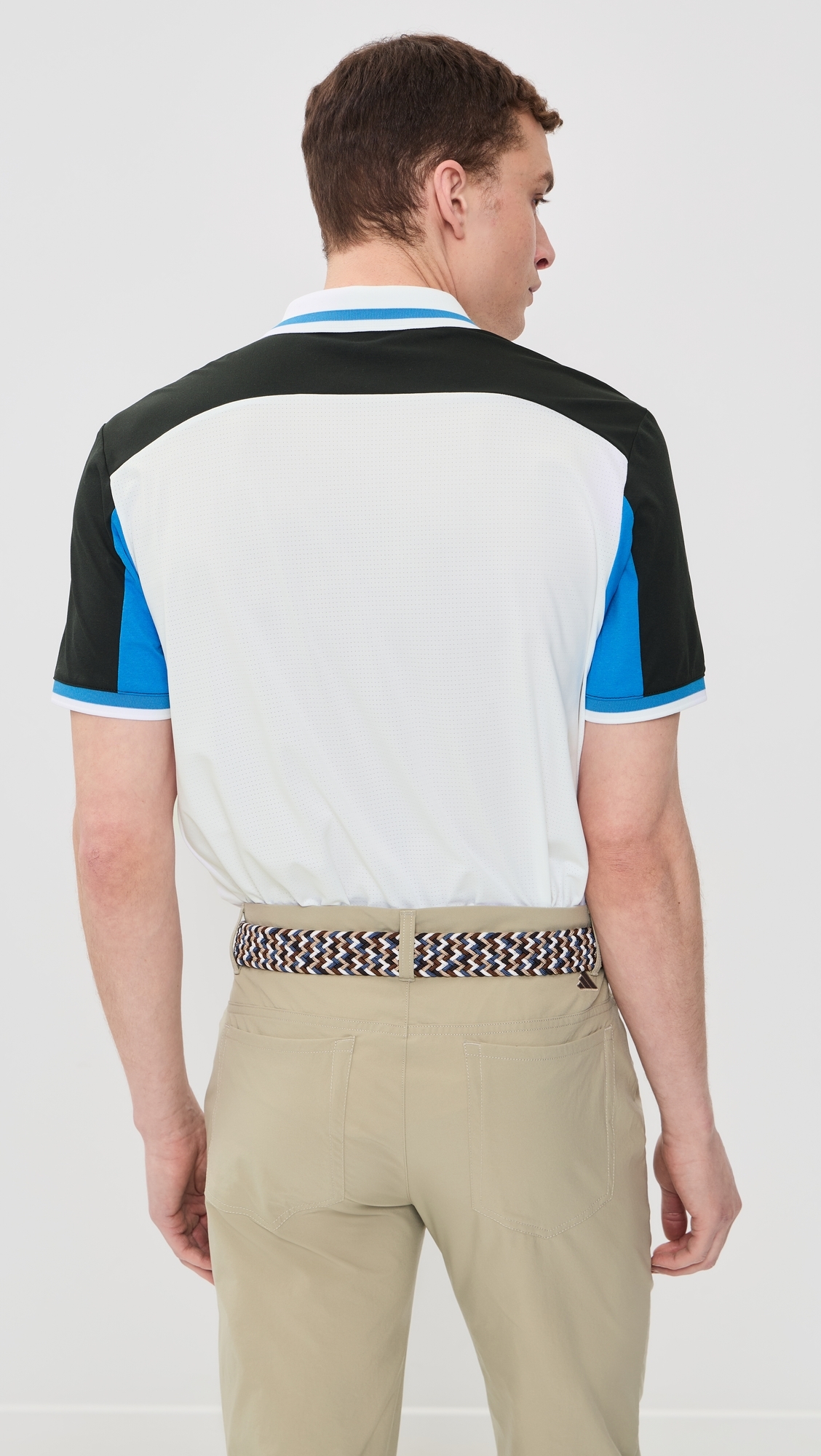 Beyond Vent Polo Shirt White/Black