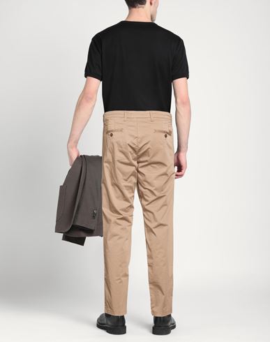 Man Pants Sand Size 36 Cotton, Elastane