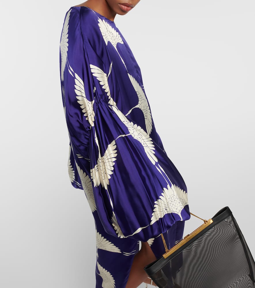 Zelma printed maxi dress