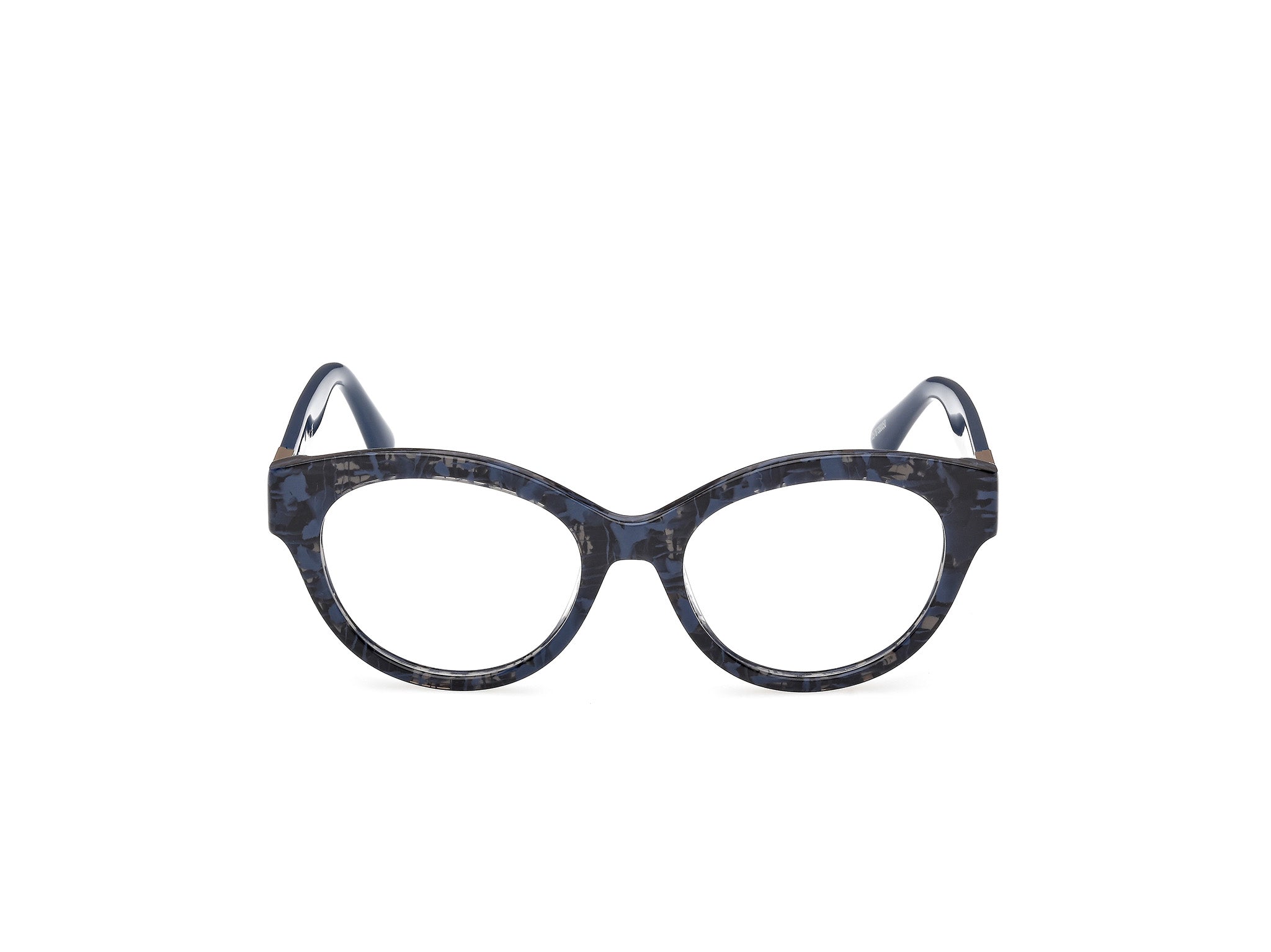 MAX&Co Mujer MAX&Co MO5192 092 Monturas ópticas Acetato Azul Redonda Norma