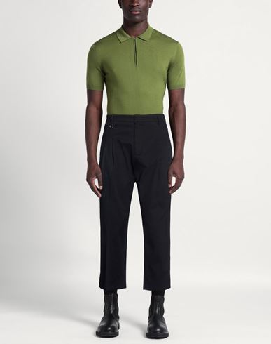 Man Pants Black Size 31 Cotton, Elastane