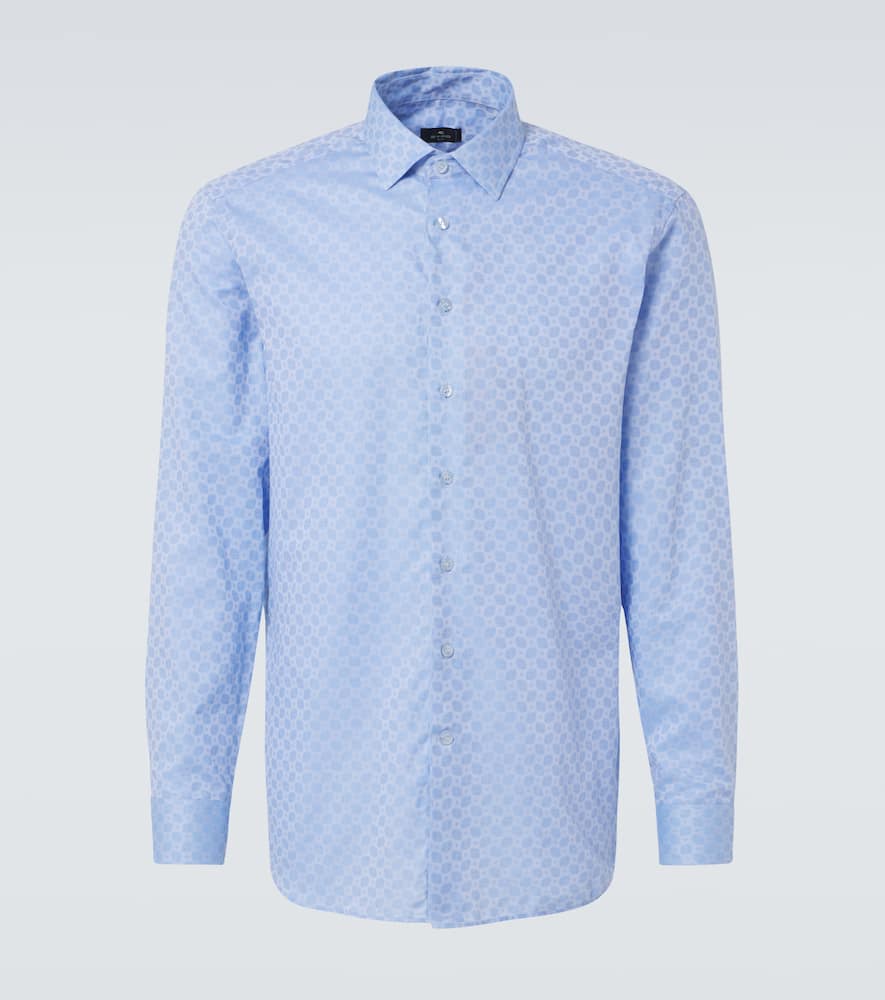 Printed cotton shirt