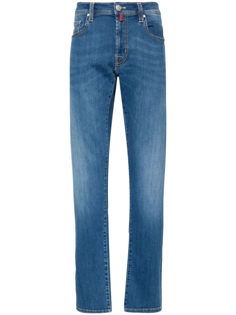 Michelangelo low-rise straight-leg jeans - Blue