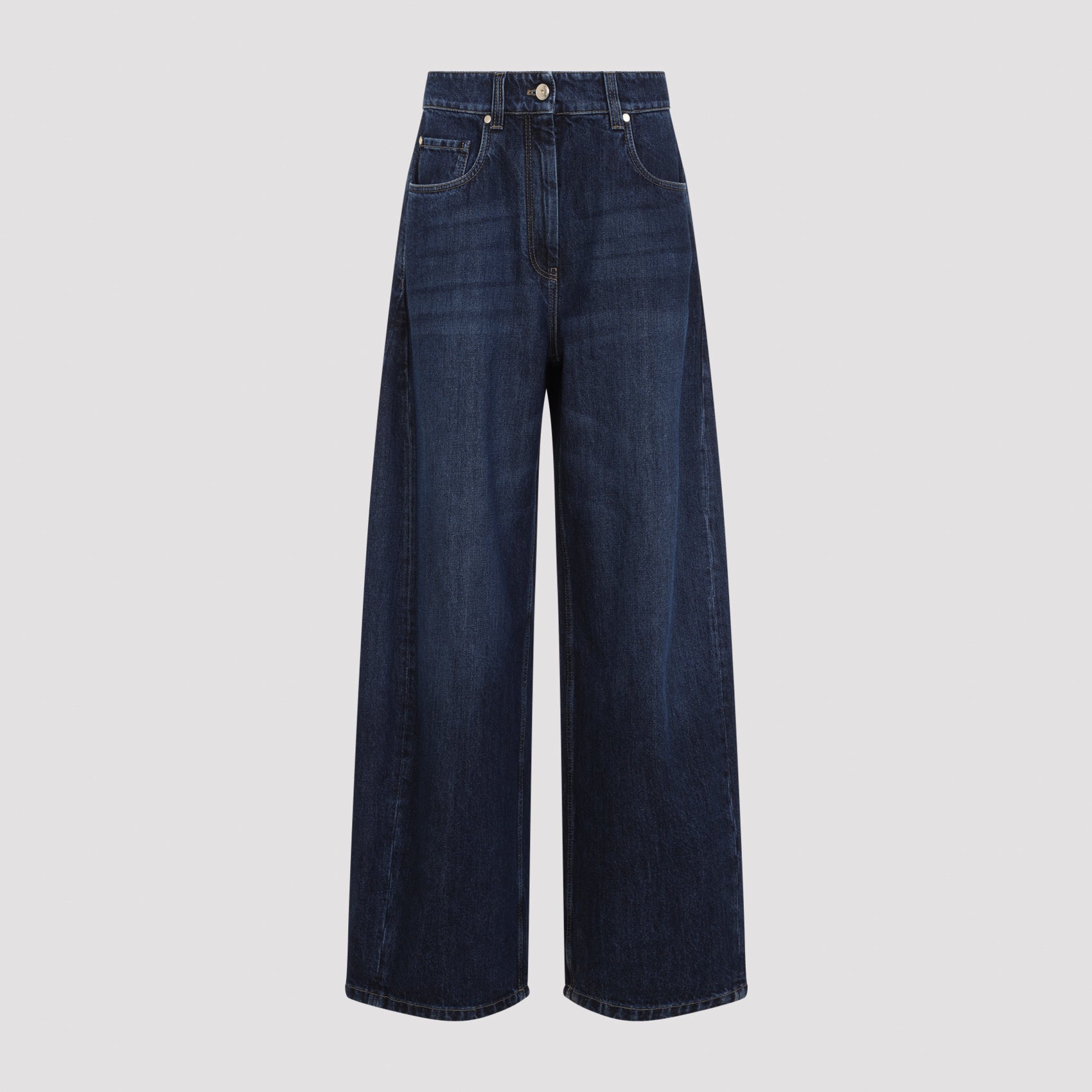 Women's Barrel Denim Jeans in 100% Cotton