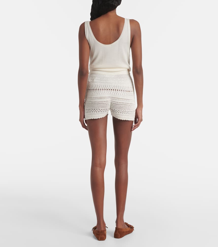 Crochet shorts