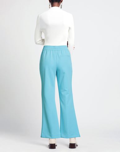 Woman Pants Sky blue Size 10 Polyester, Elastane