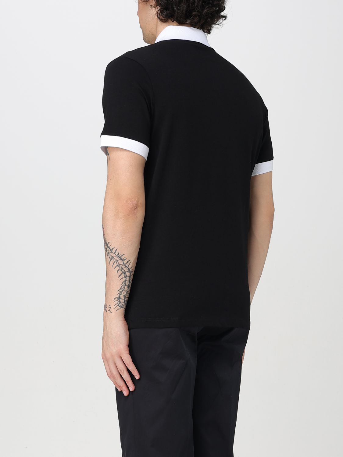 Polo Shirt KARL LAGERFELD Men color Black