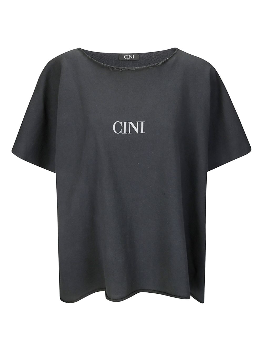 Cini logo-print T-shirt - Grey