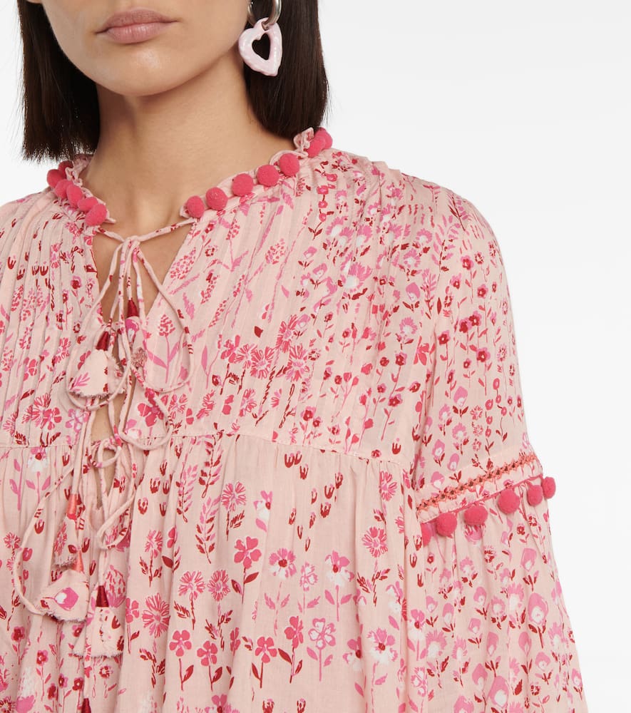 Clara floral blouse