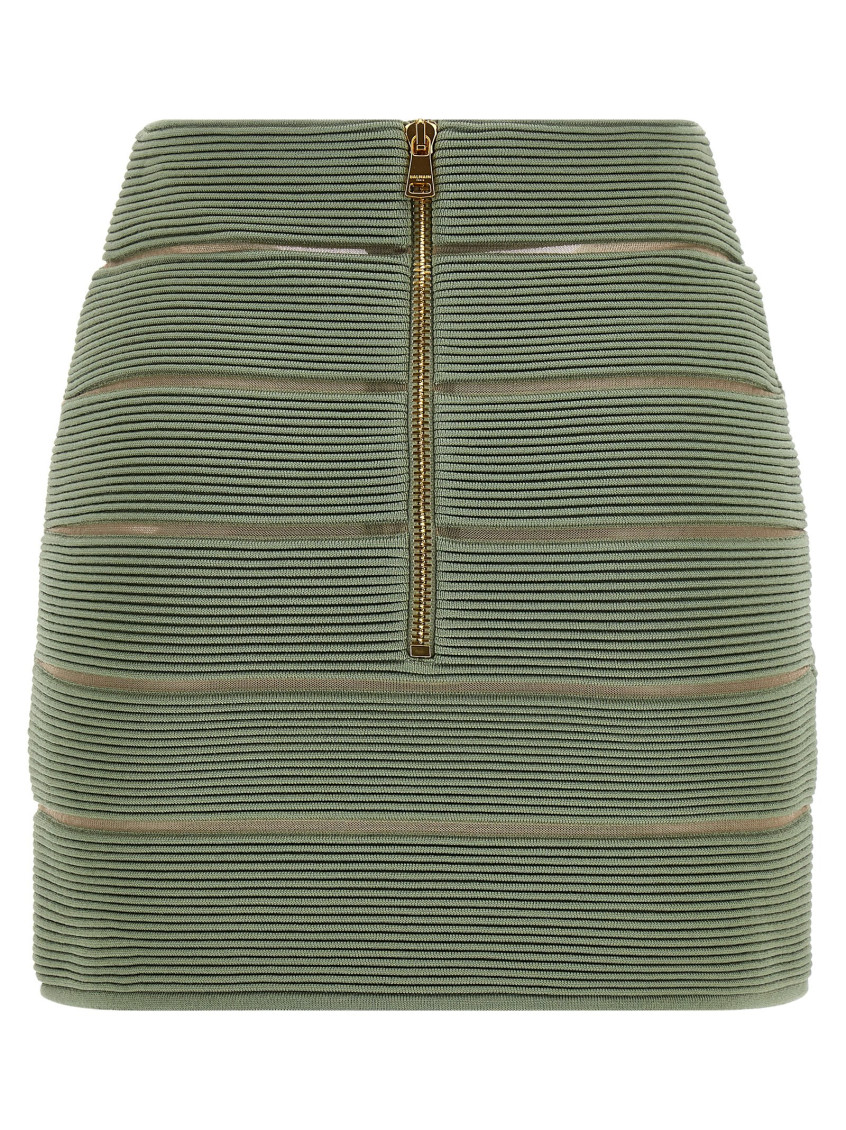 V-shaped Waist Skirt