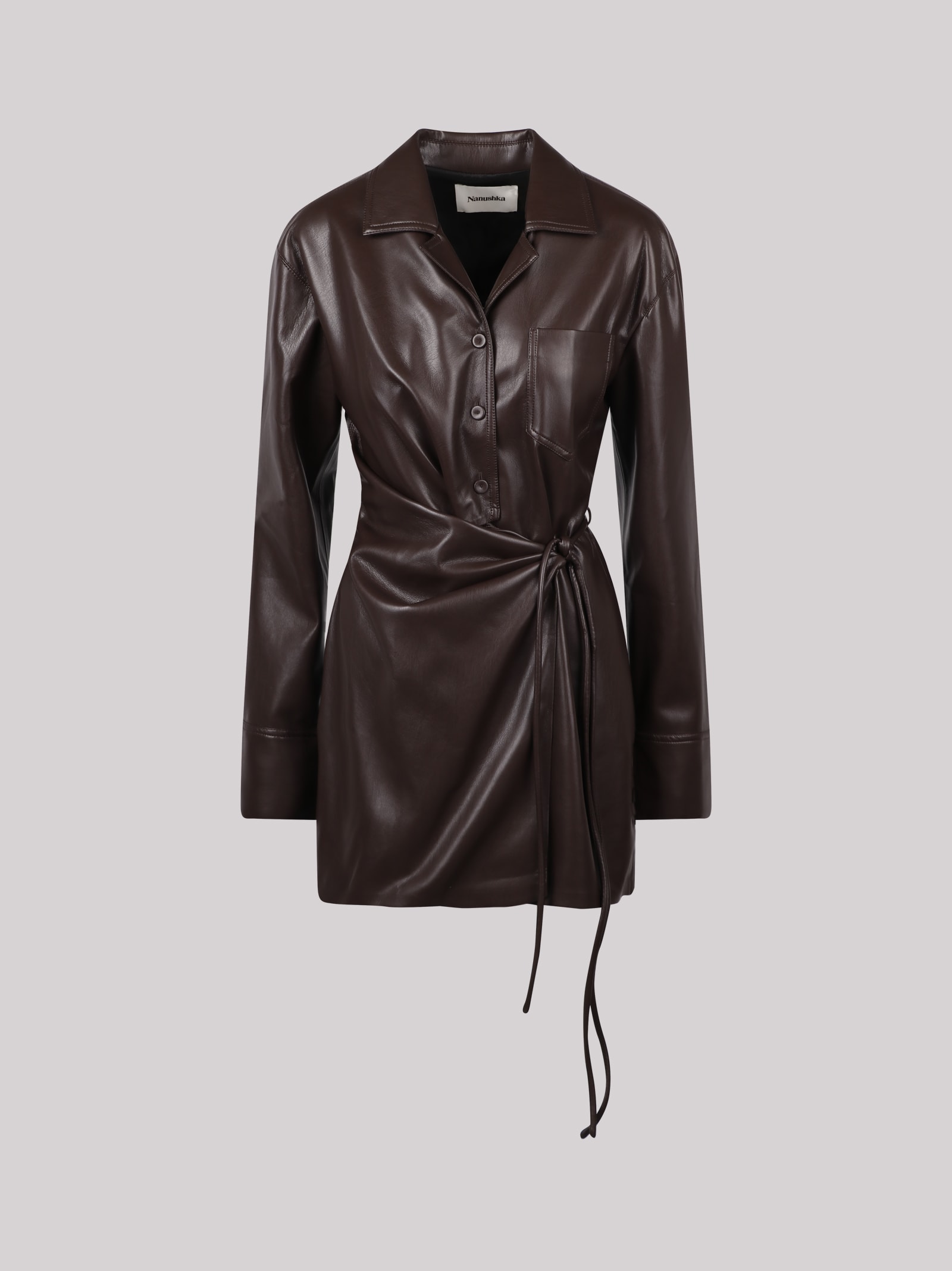 Xaviera Okobor Wrap Minidress