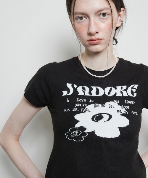 L3 JADORE FLOWER KNIT