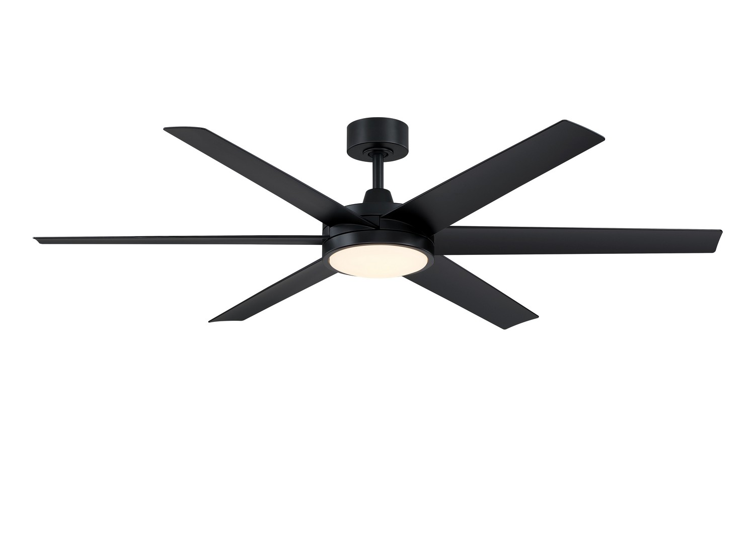 Black 64"Ceiling Fan from the Brawn Collection