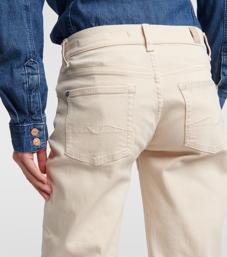 Ellie mid-rise straight jeans