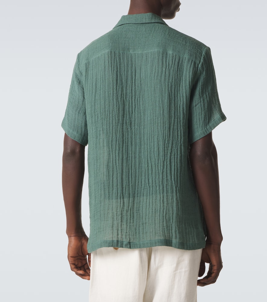 Botad linen bowling shirt