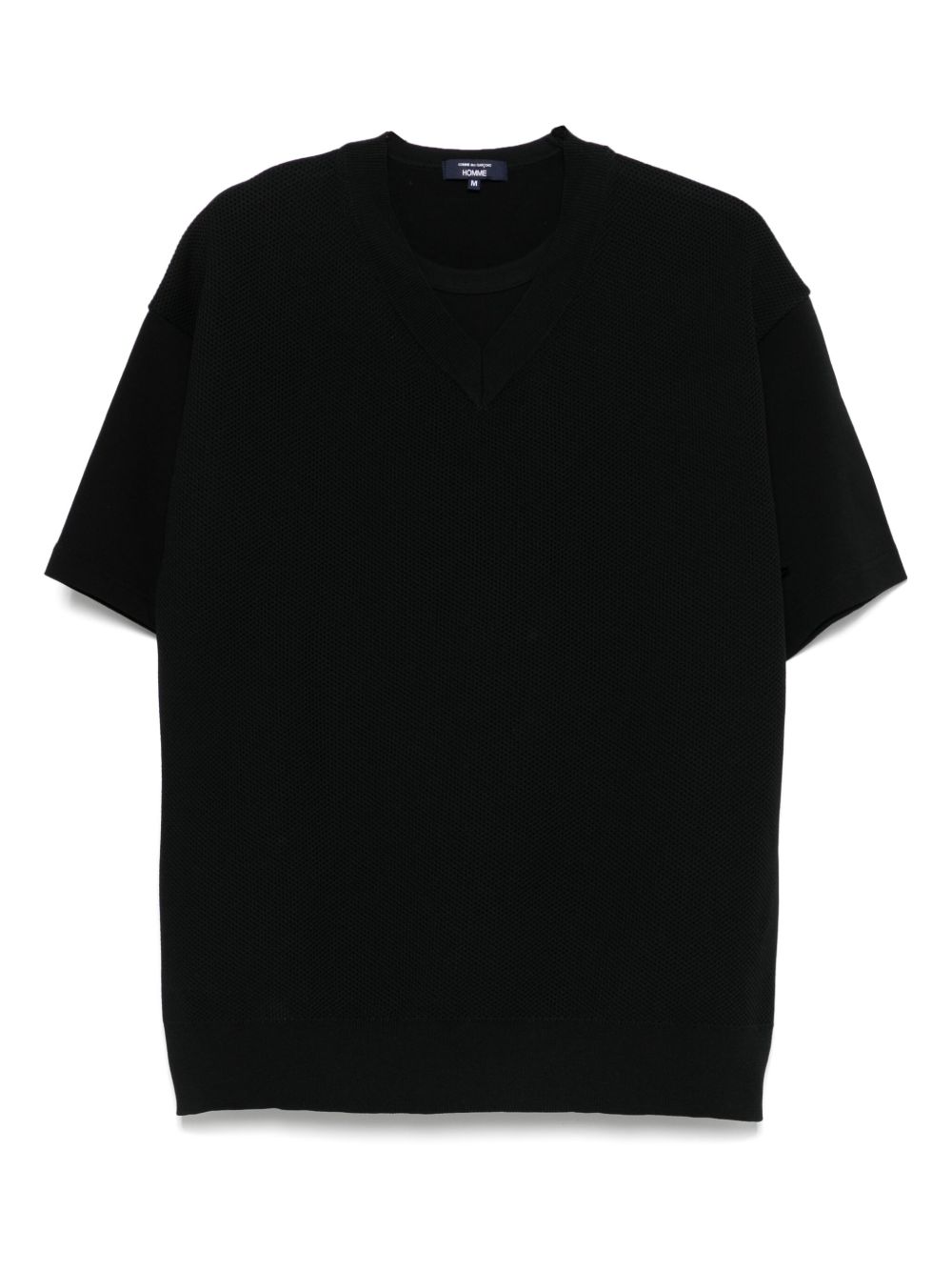 Comme des Garçons Homme cotton T-shirt - Black