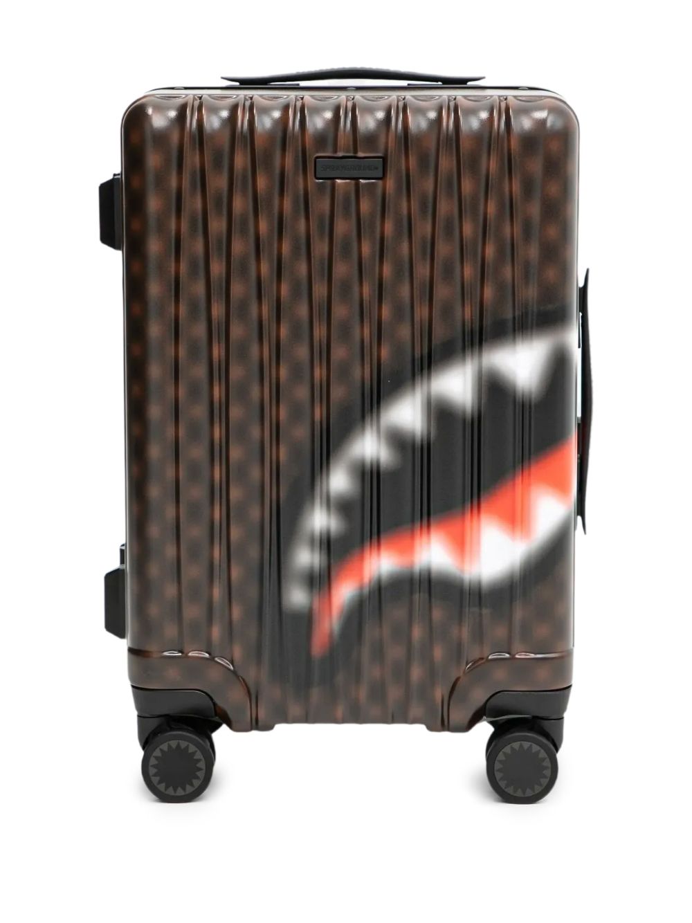 Sharks in Paris hard-shell suitcase - Brown