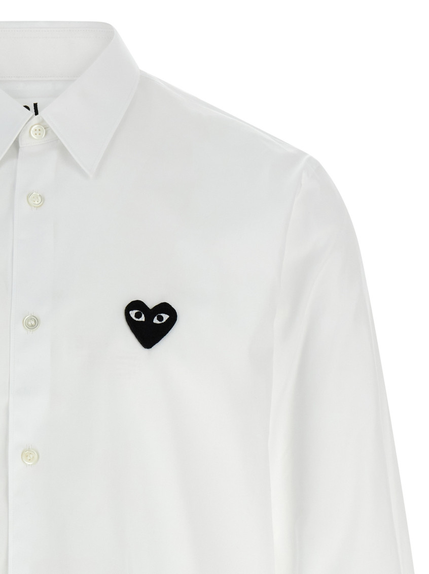 White Black Heart shirt