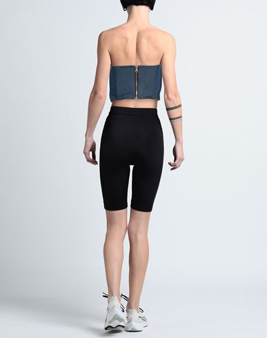 Woman Top Blue Size M Polyester, Viscose, Elastic fibres