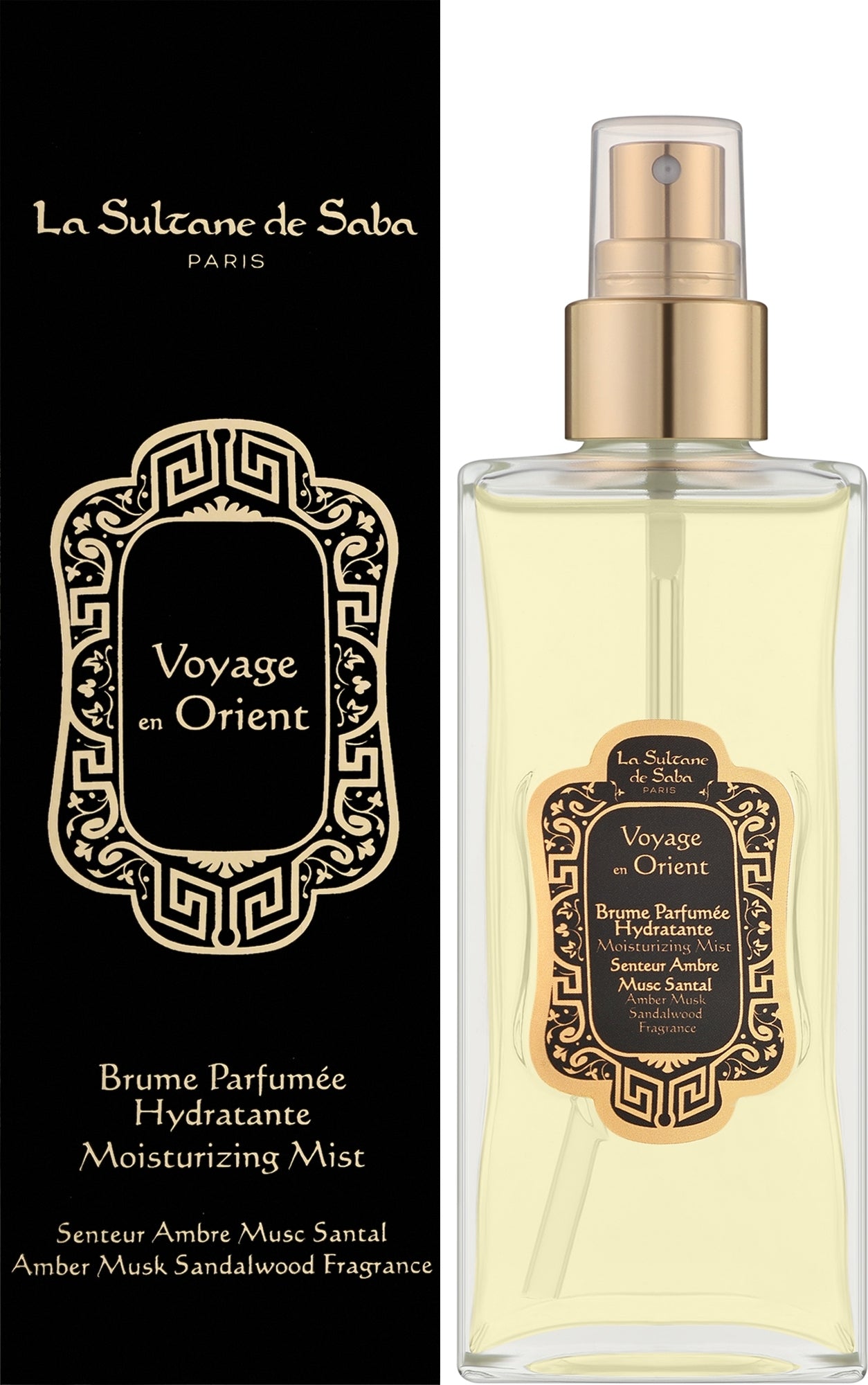 La Sultane de Saba Ambre Musc Santal Spray corpo