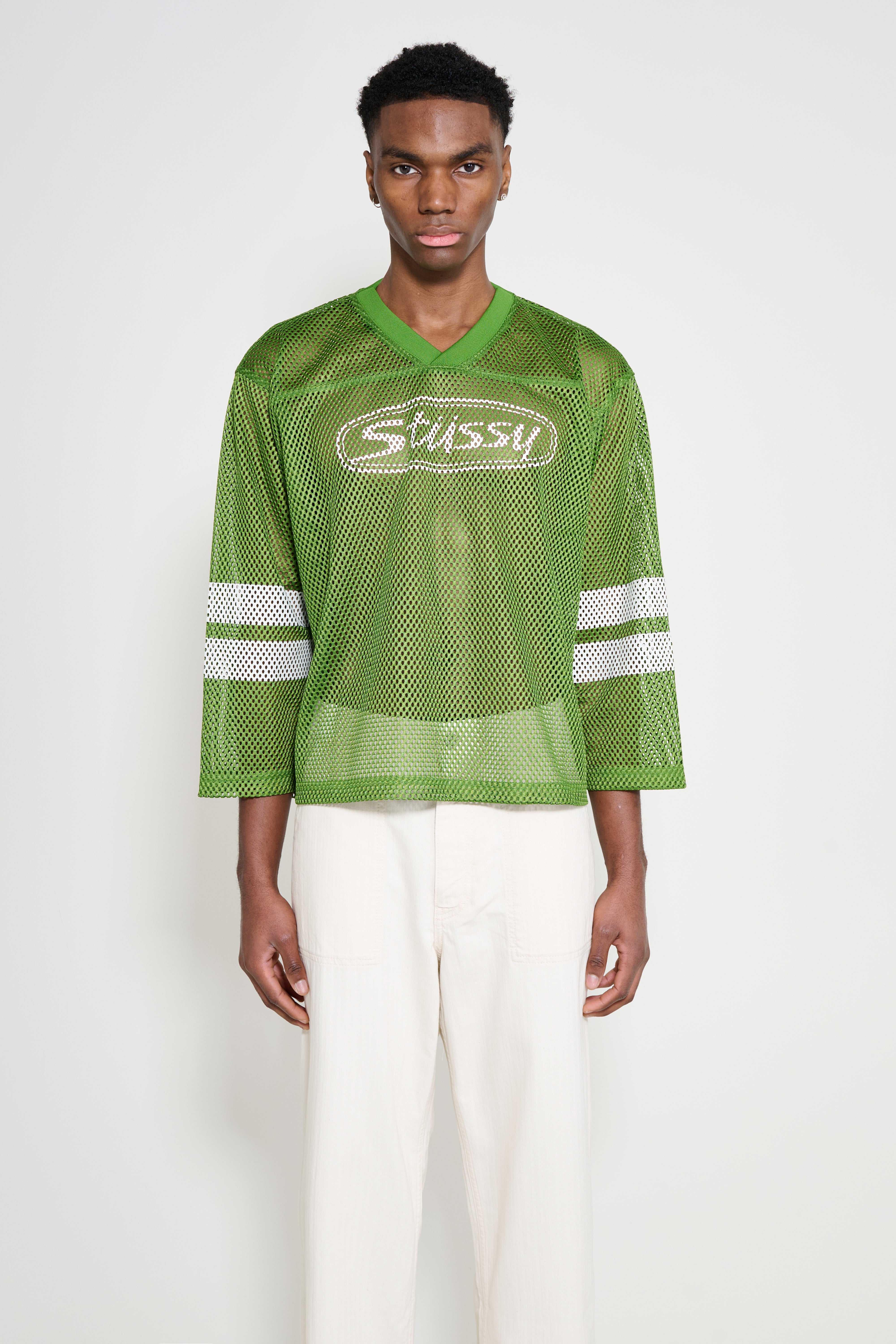 Stüssy Trucker Team Jersey Green