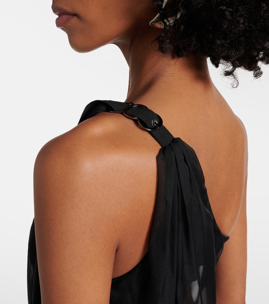 Daphne one-shoulder minidress