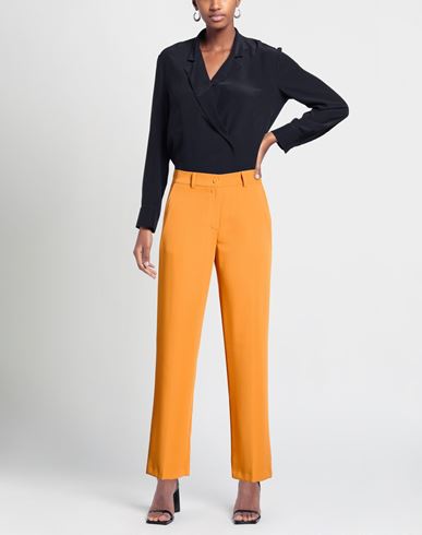 Woman Pants Mandarin Size 6 Polyester, Elastane