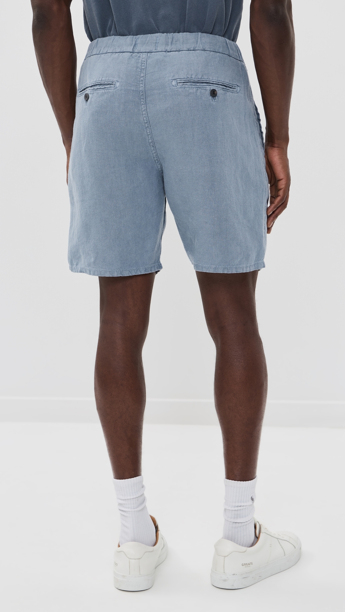 Drawstring Deck Shorts 7.5 Stone Blue