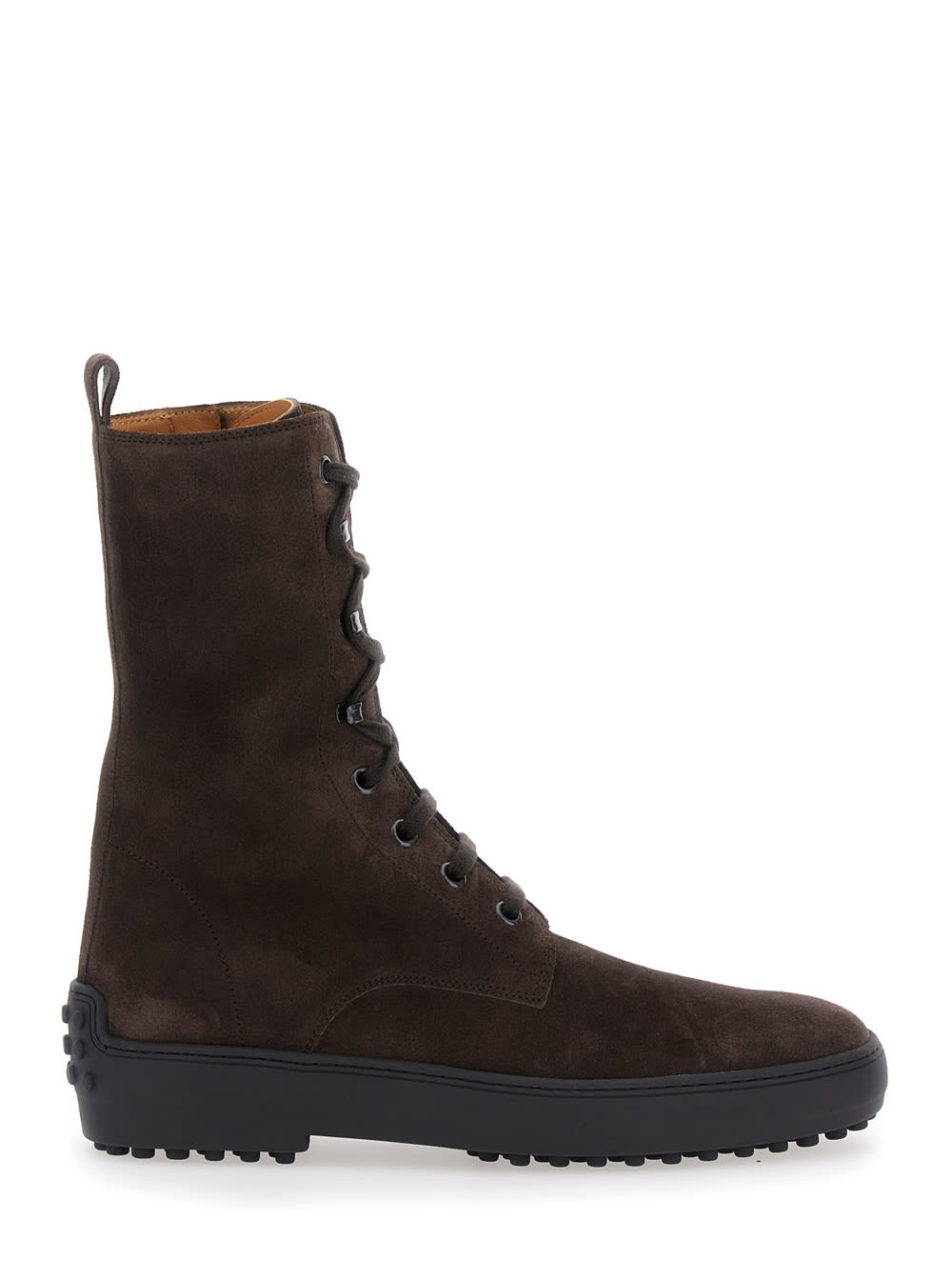Brown Lace Up Boots