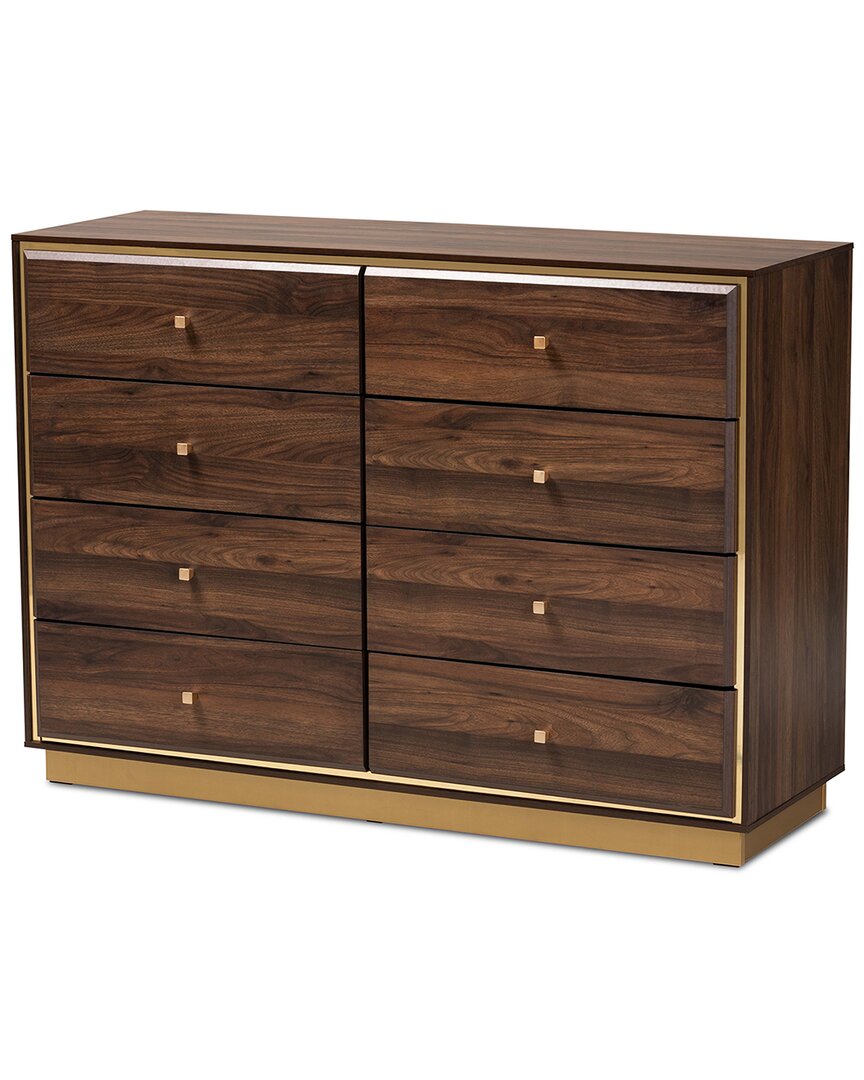 Cormac And Gold Metal 8-Drawer Dresser
