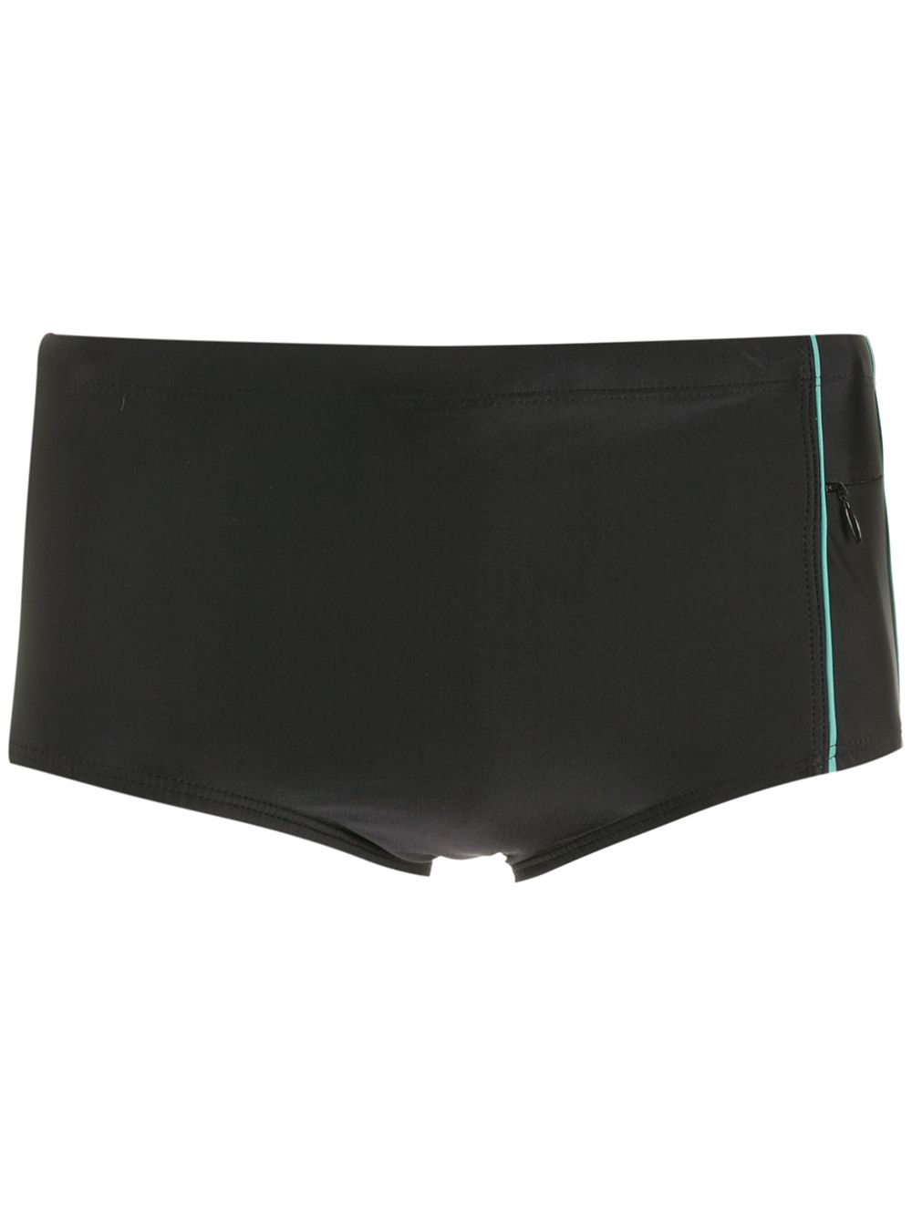 Stripe-detail swim shorts - Black