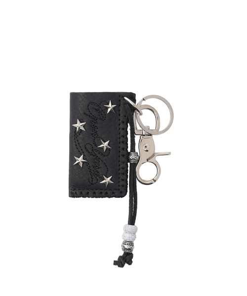 STAR STUD LIGHTER CASE KEYRING