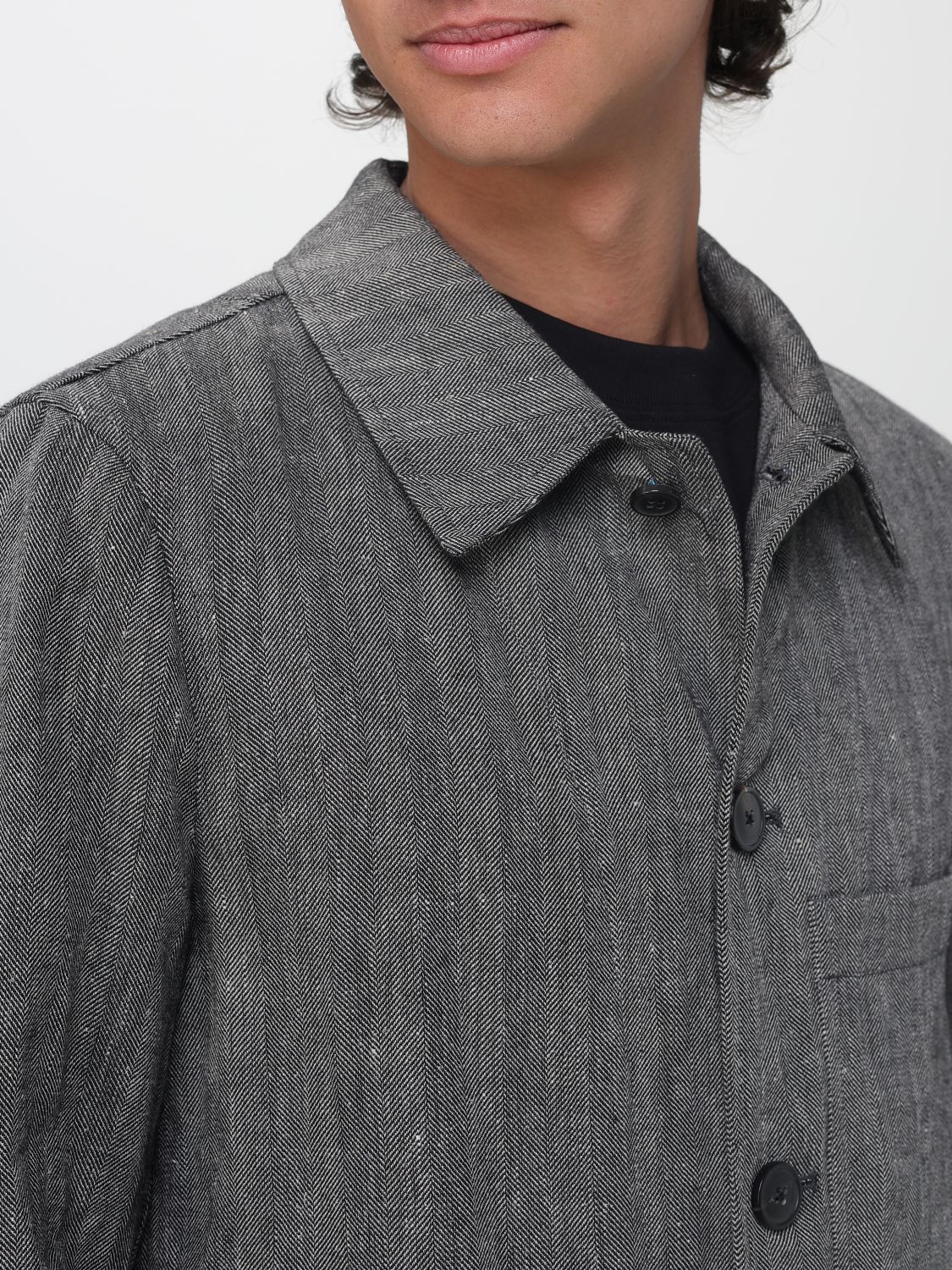 Jacket Men color Black