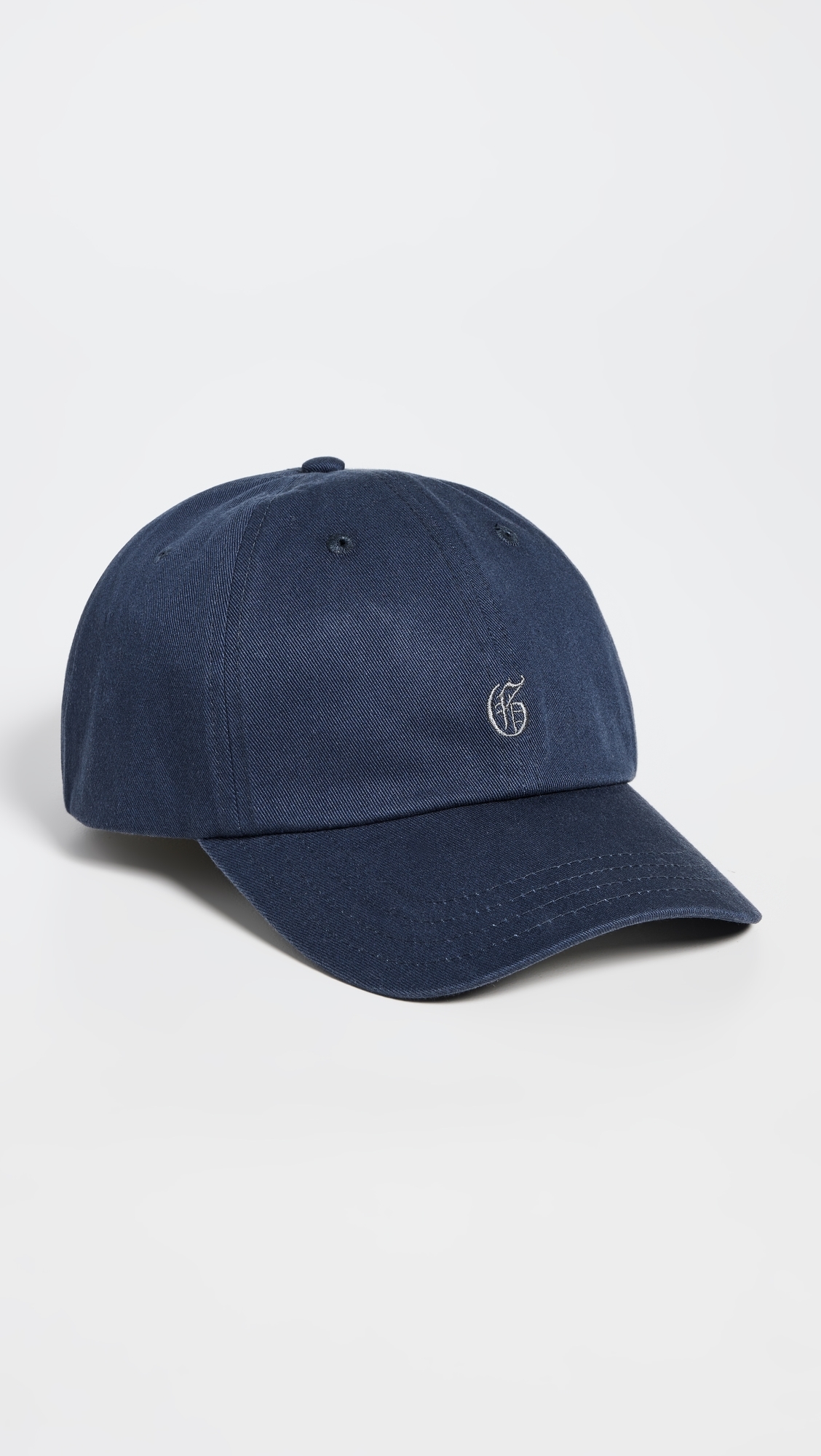 Gothic G Dad Hat Maltese Blue One Size