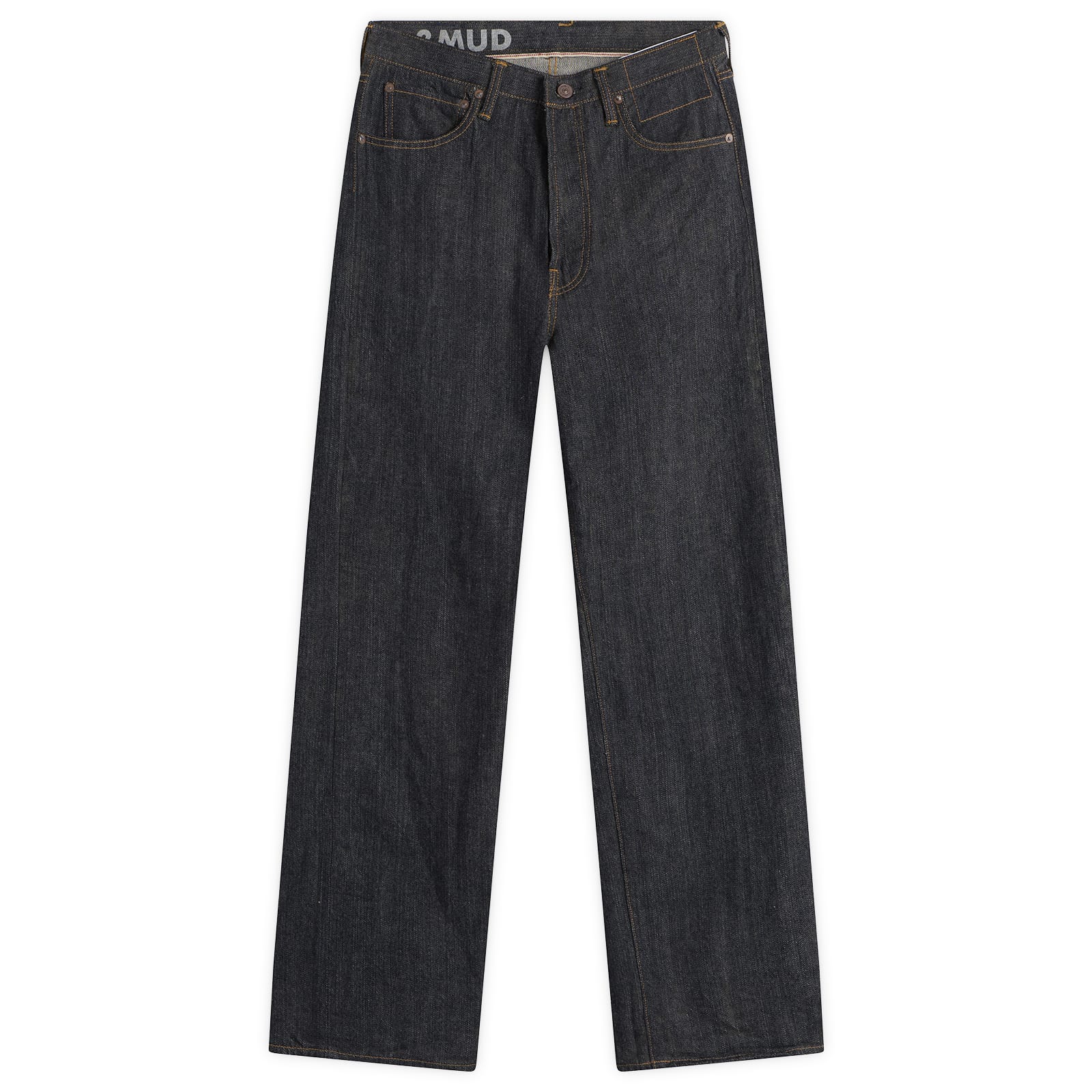 Men's Social Sculpture 01 Wide Mud Jeans in Indigo