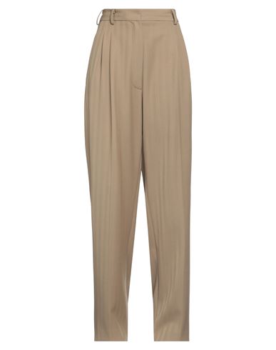 Woman Pants Camel Size 8 Polyester, Virgin Wool, Cotton