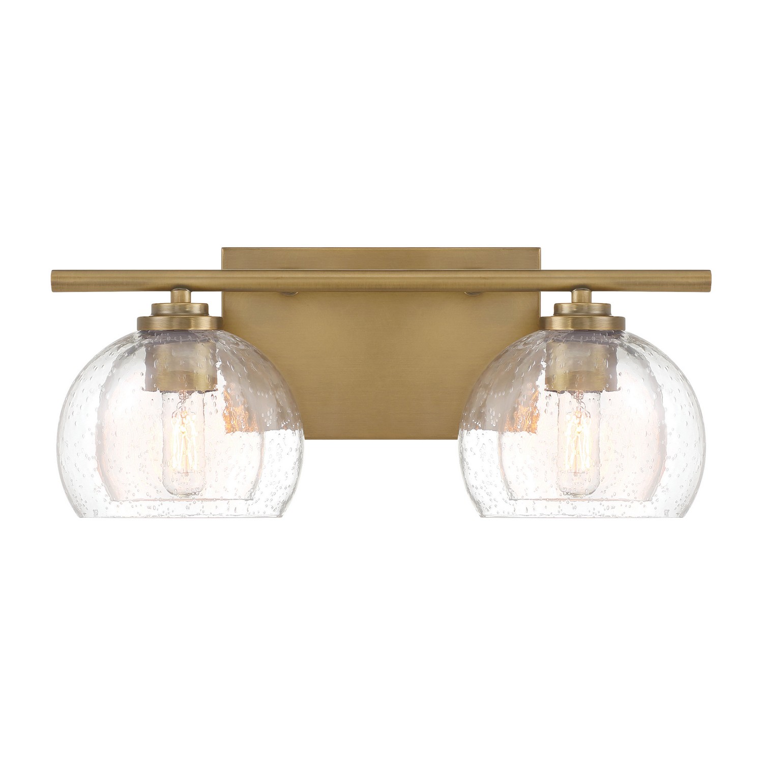 Legacy Brass Bathroom Vanity Light from the Glint Collection