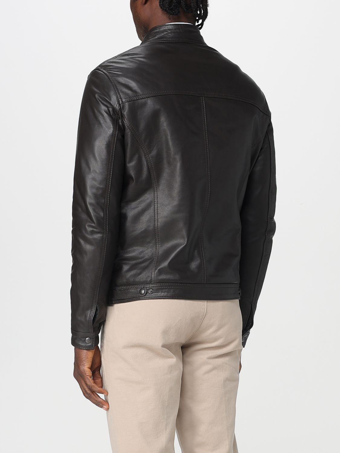 Jacket Men color Dark