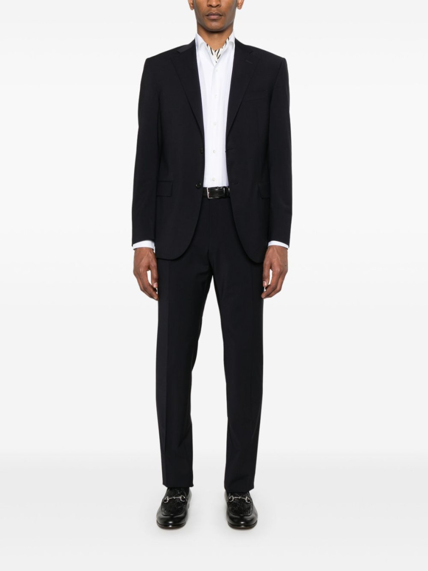 Navy Blue single breasted suit