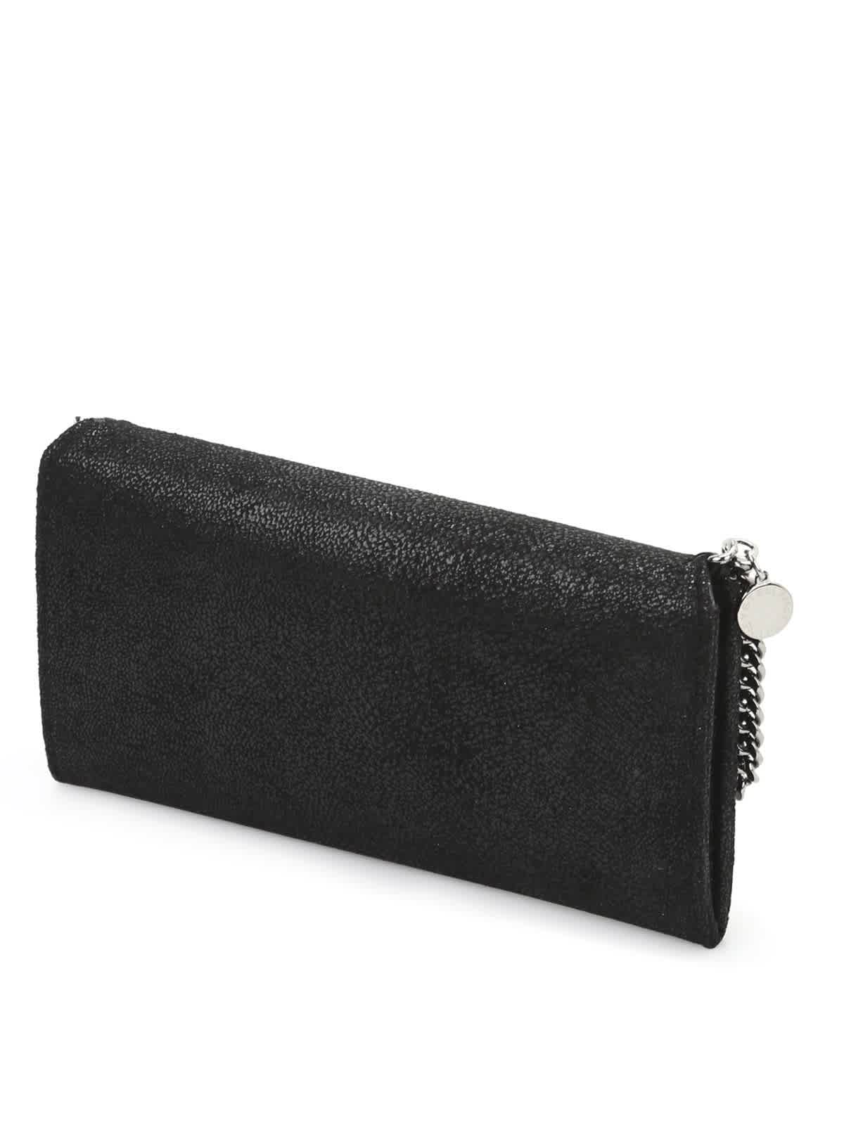 Falabella Continental Wallet- Black
