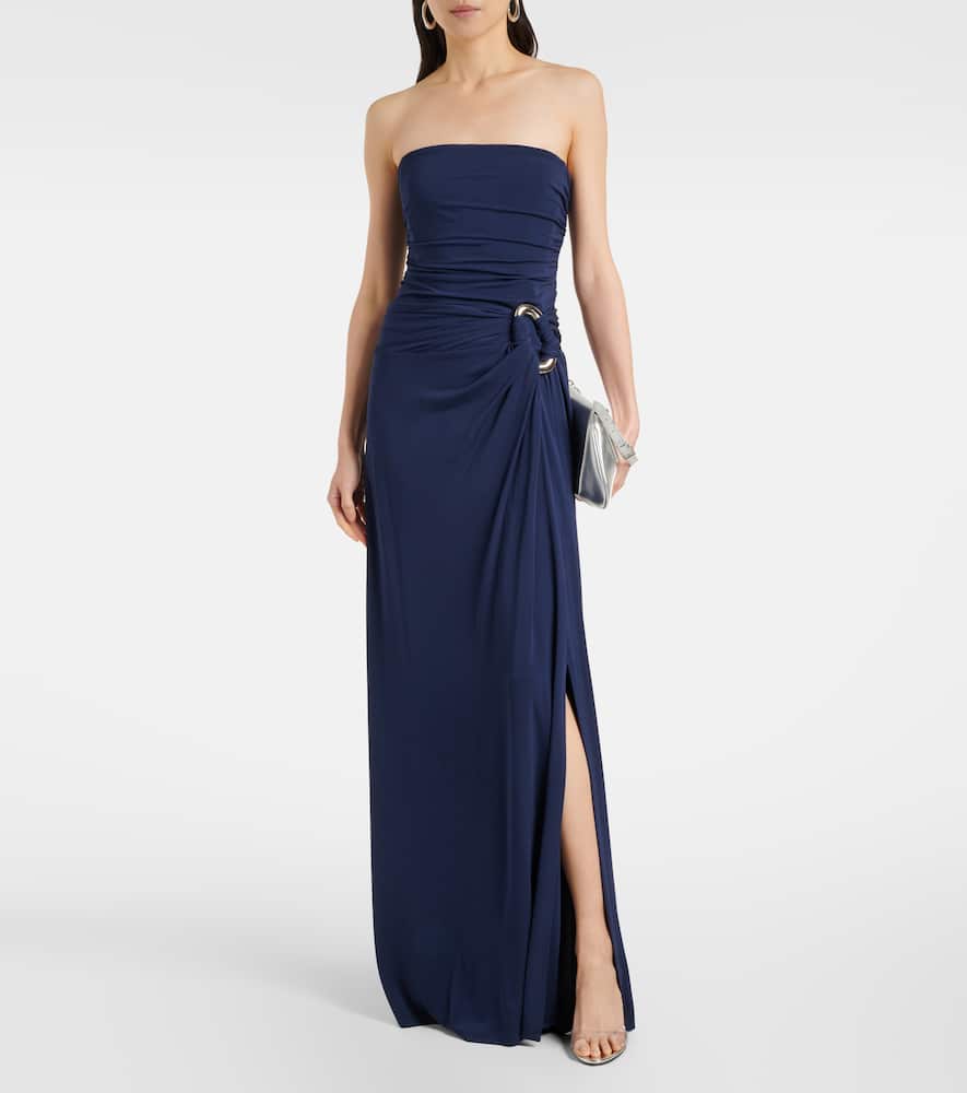 Emma draped corset gown