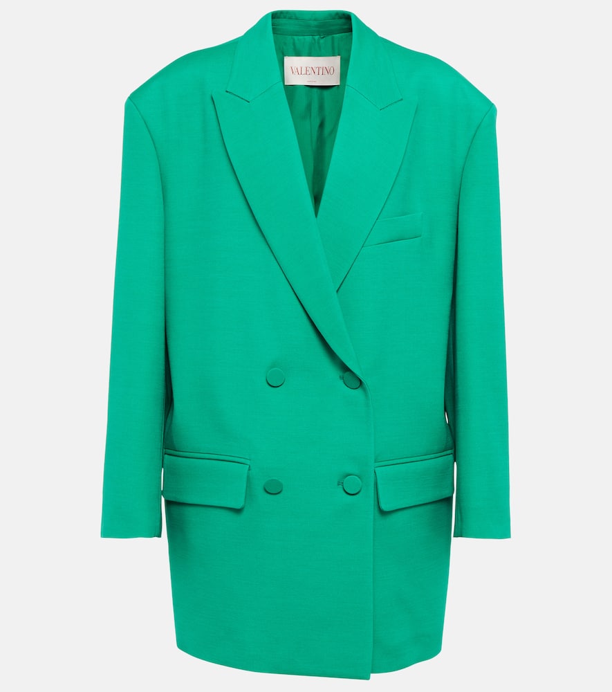 Valentino Crêpe Couture double-breasted blazer
