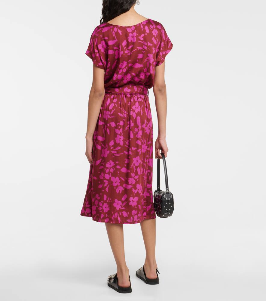 Floral midi dress